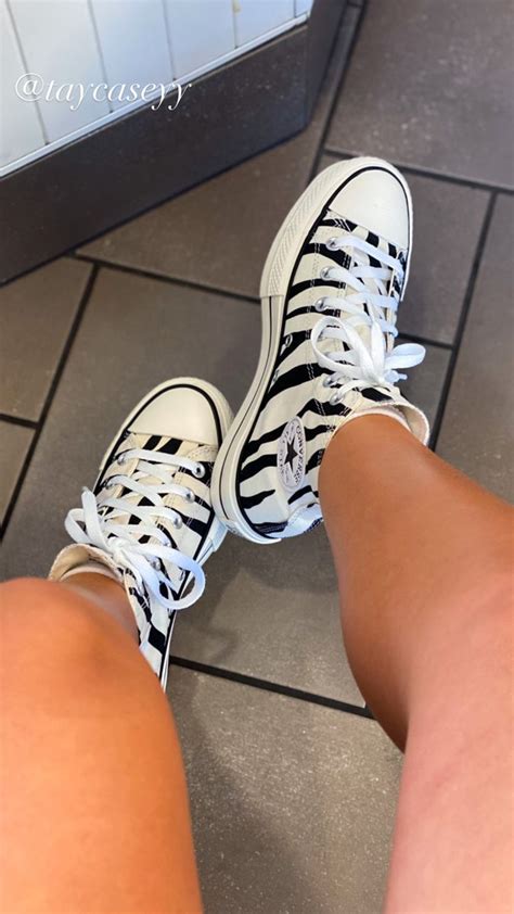 converse zebra print platform.